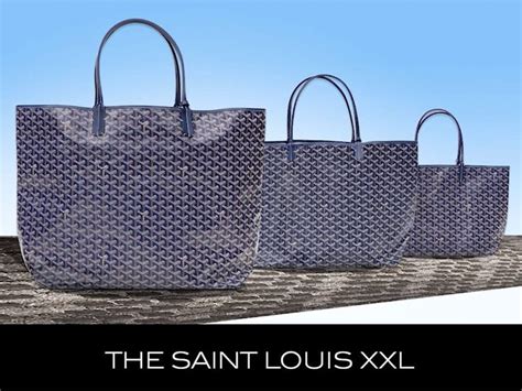 goyard st louis small tote|goyard size pm or gm.